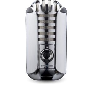 Silver Portable USB Microphone